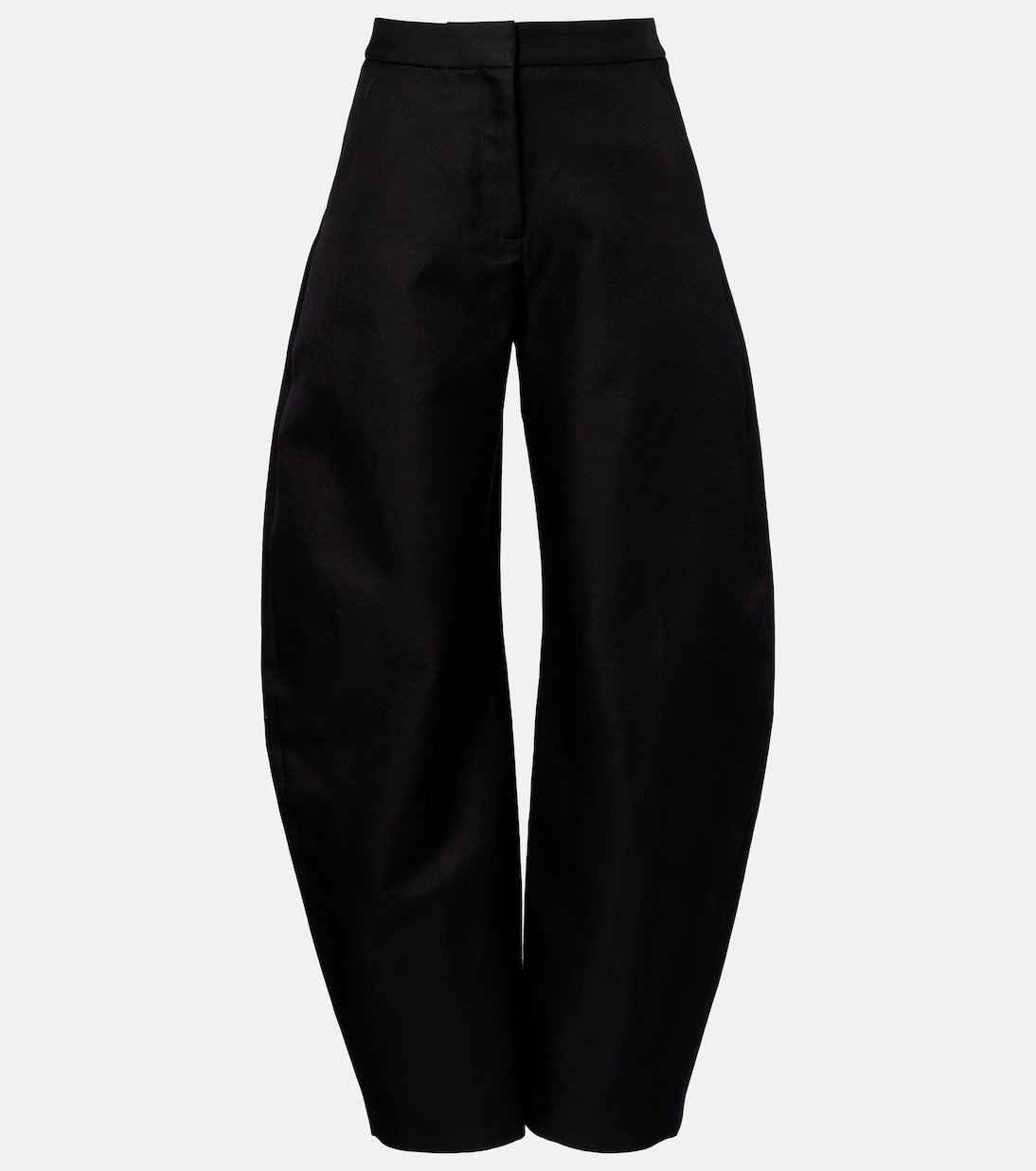 Pantaloni barrel in lana e seta | Alaïa