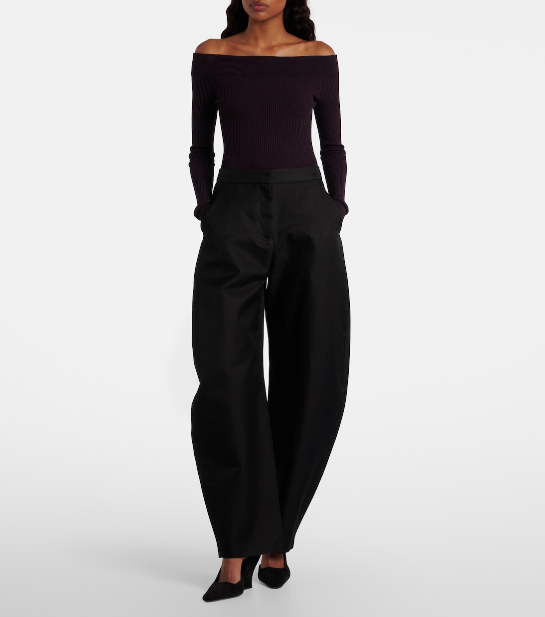 Ribbed-knit bodysuit | Alaïa