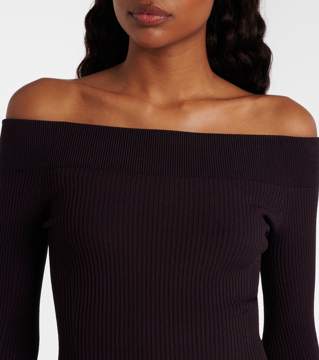 Ribbed-knit bodysuit | Alaïa