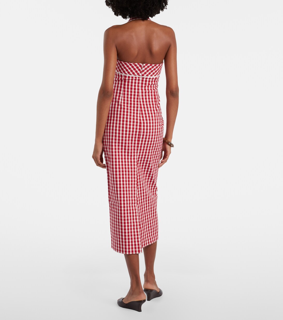 Midikleid Ebony aus einem Baumwollgemisch | Posse