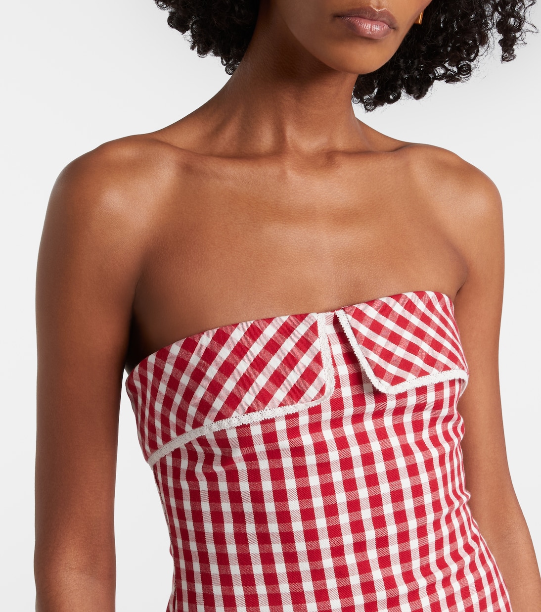 Midikleid Ebony aus einem Baumwollgemisch | Posse