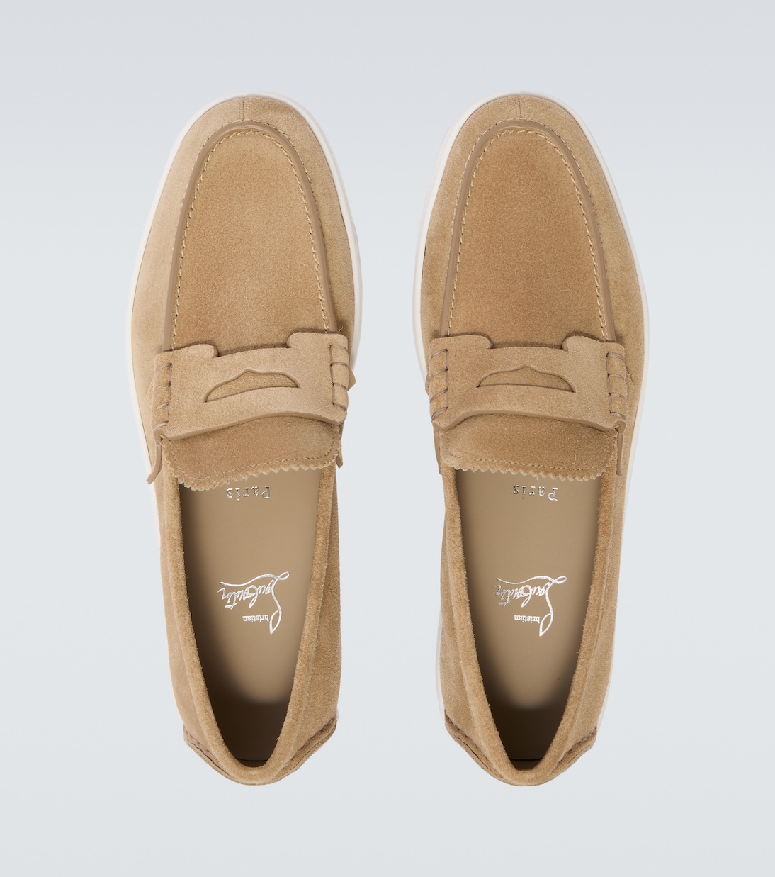Zapatos slip-on Harold de ante | Christian Louboutin