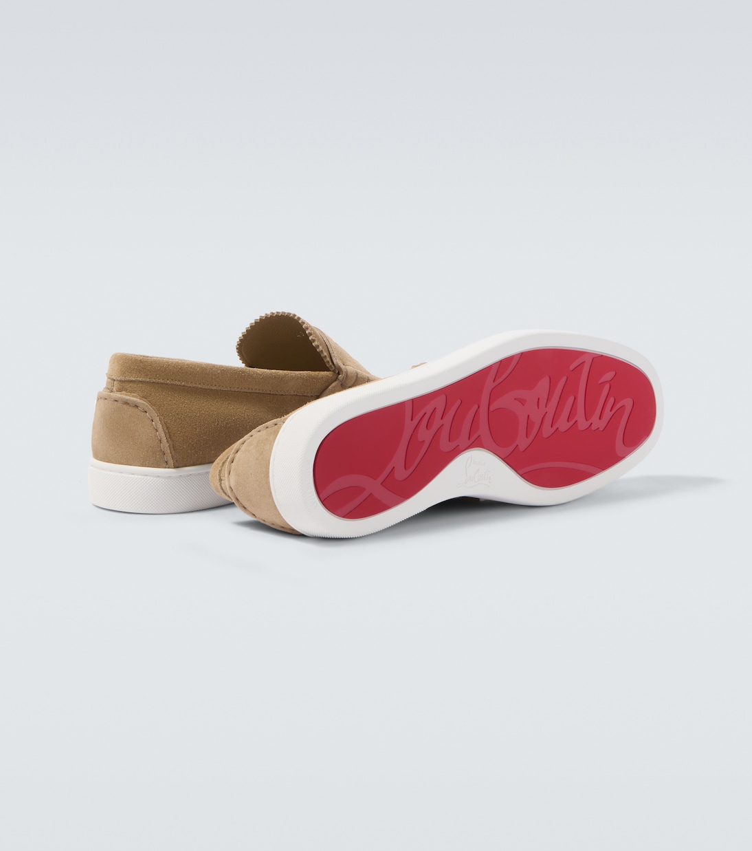 Zapatos slip-on Harold de ante | Christian Louboutin