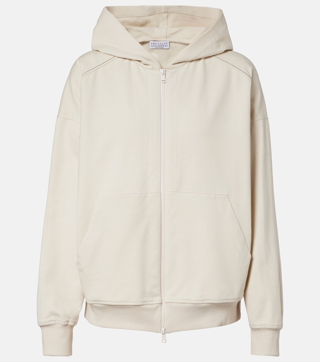 Monili cotton hoodie | Brunello Cucinelli