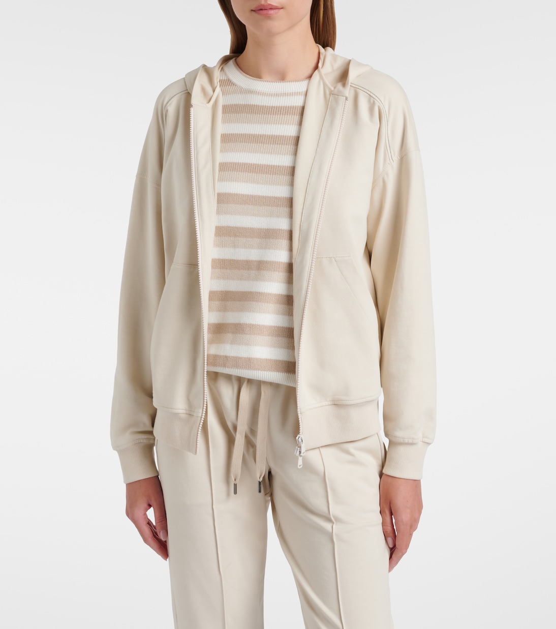 Monili cotton hoodie | Brunello Cucinelli
