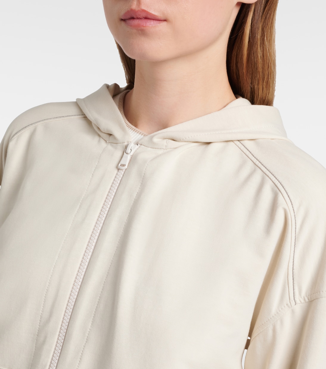 Monili cotton hoodie | Brunello Cucinelli