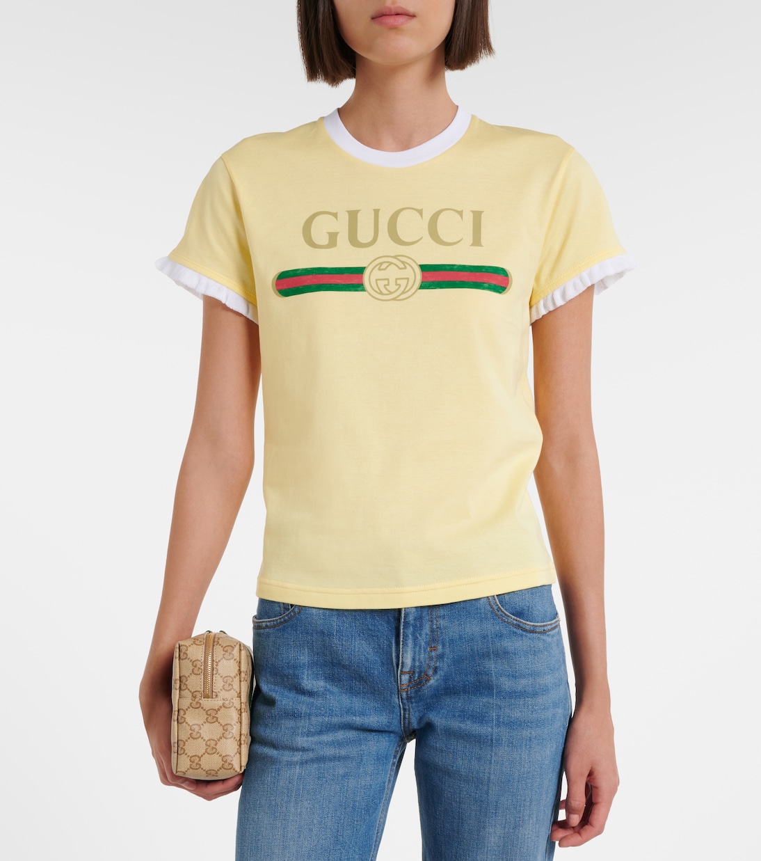 T-shirt en coton à logo | Gucci