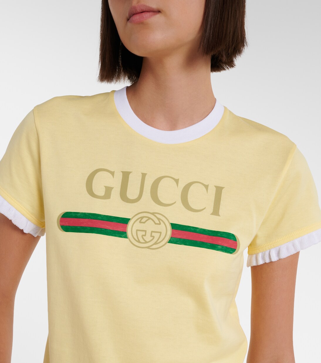 T-shirt en coton à logo | Gucci