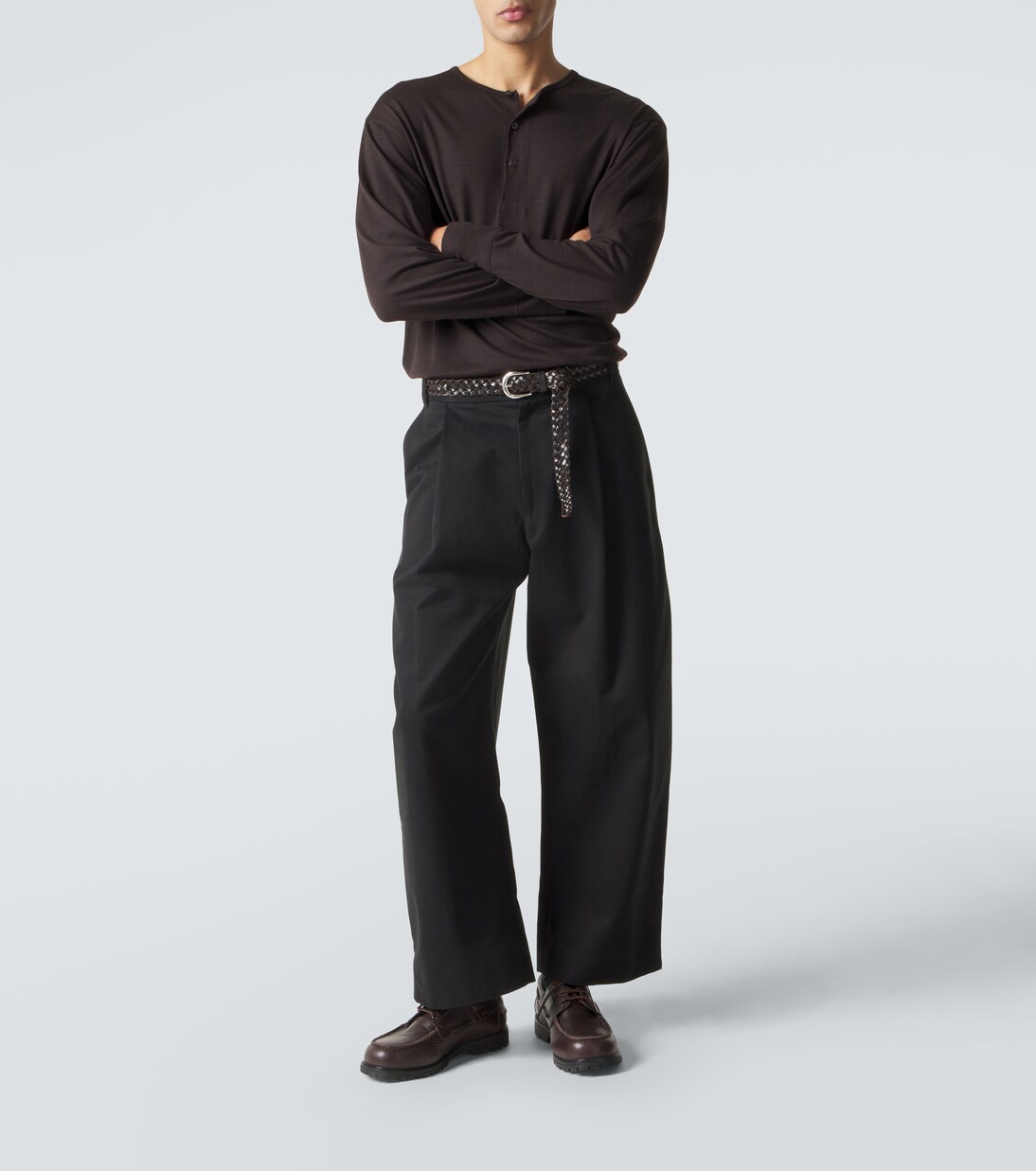 Sorte cotton wide-leg pants | Studio Nicholson