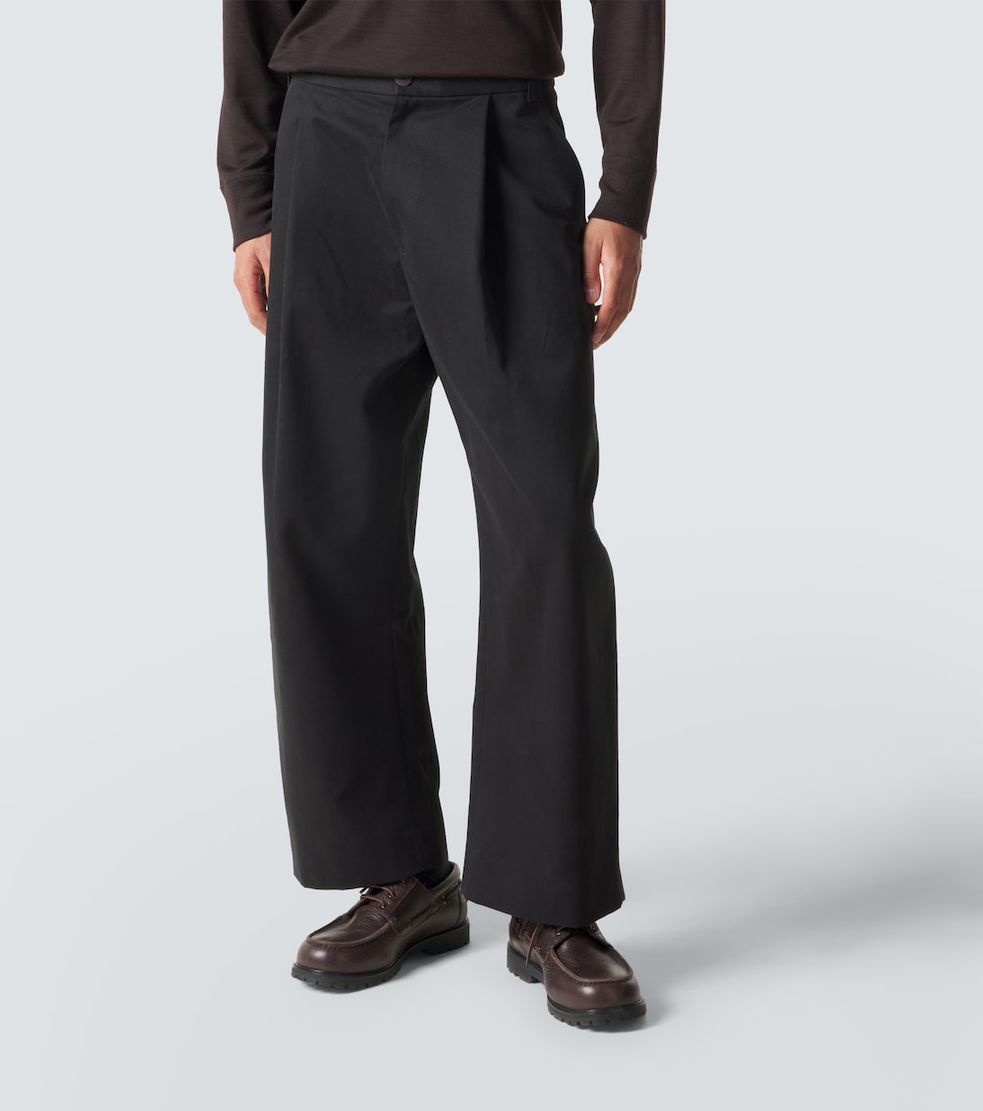 Sorte cotton wide-leg pants | Studio Nicholson