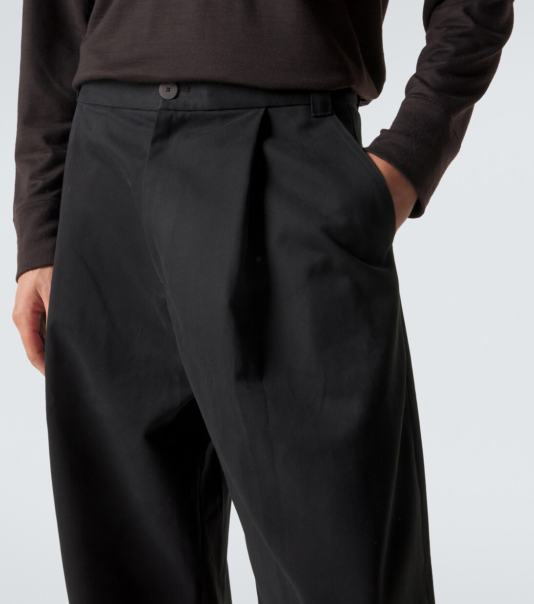 Sorte cotton wide-leg pants | Studio Nicholson