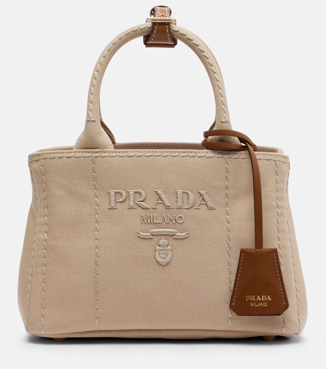 Henkeltasche Prada Jardinière aus Canvas | Prada