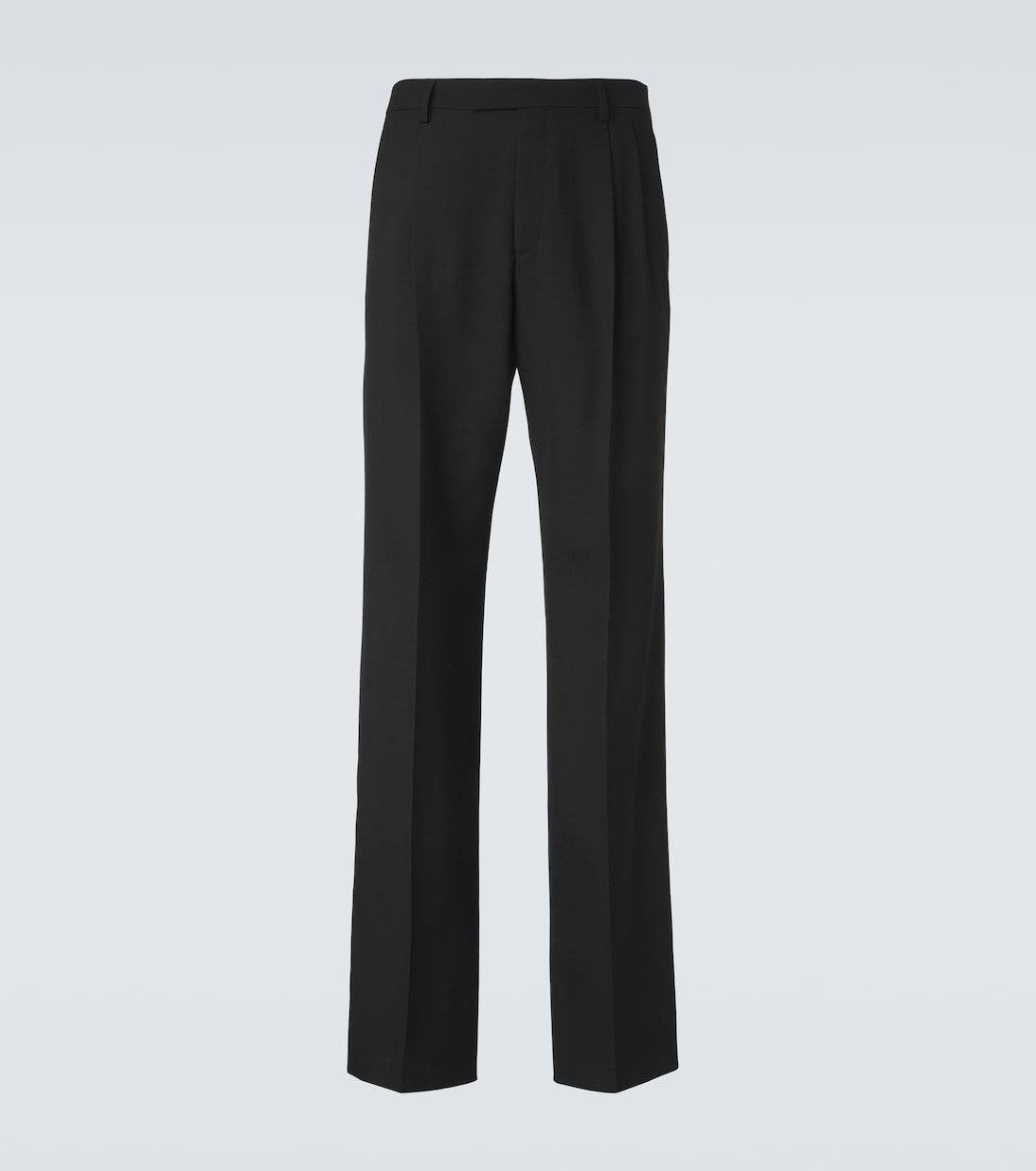 Virgin wool straight pants | Valentino
