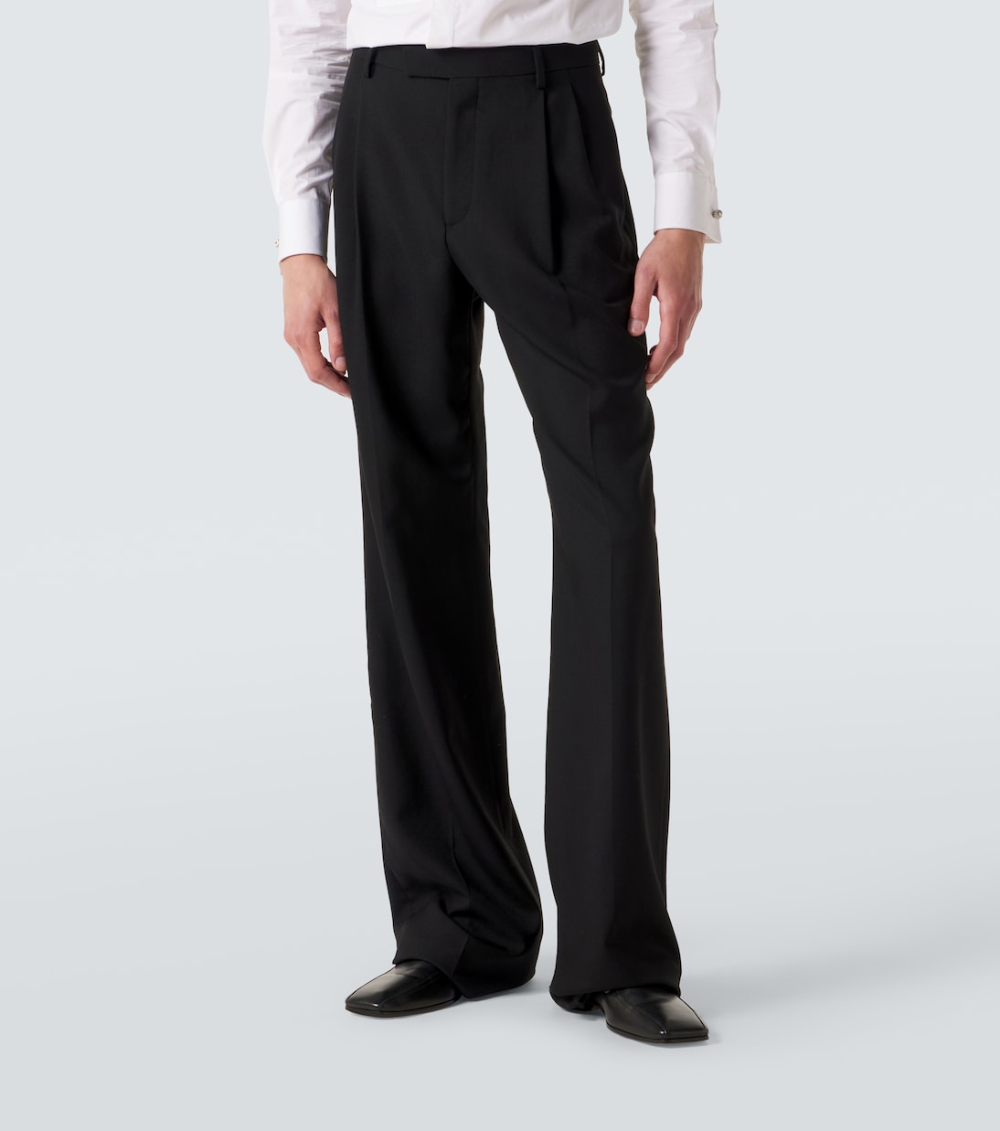 Pantalon droit en laine vierge | Valentino