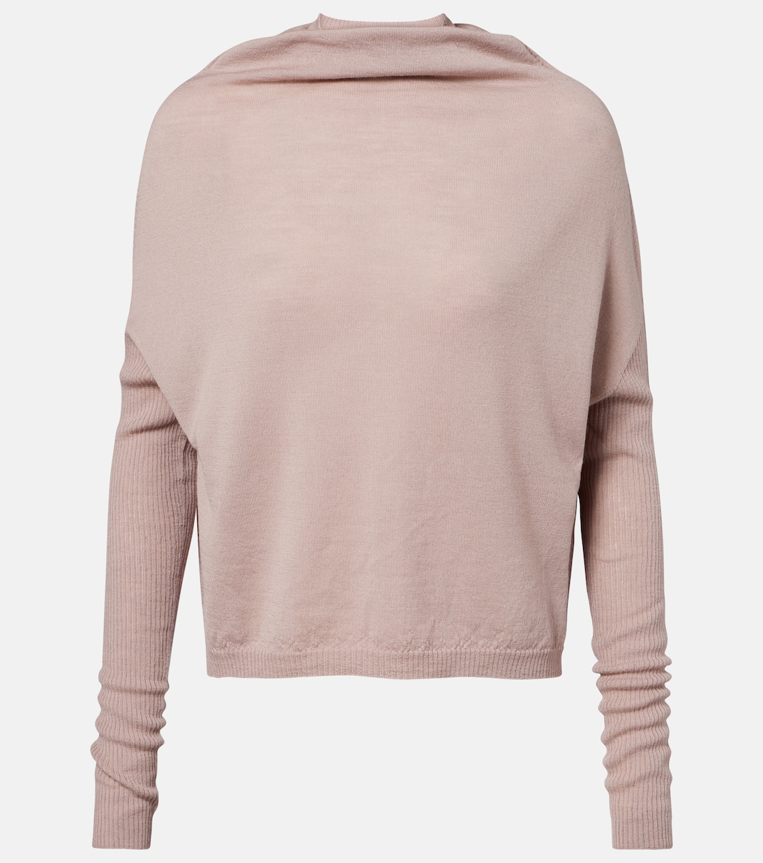 LS Crater virgin wool sweater  | Rick Owens