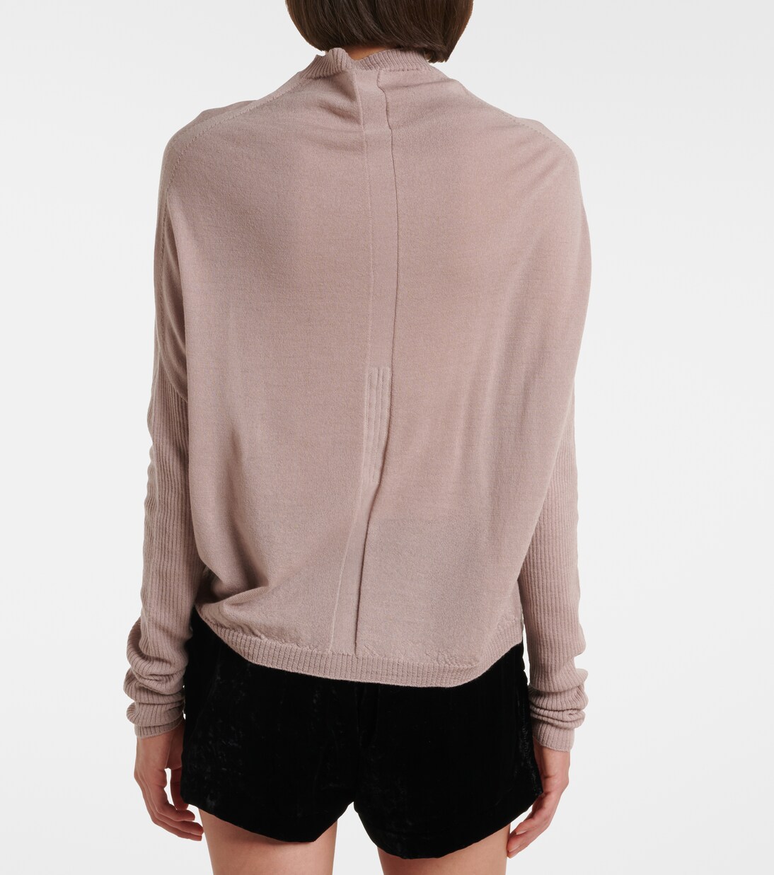 LS Crater virgin wool sweater  | Rick Owens
