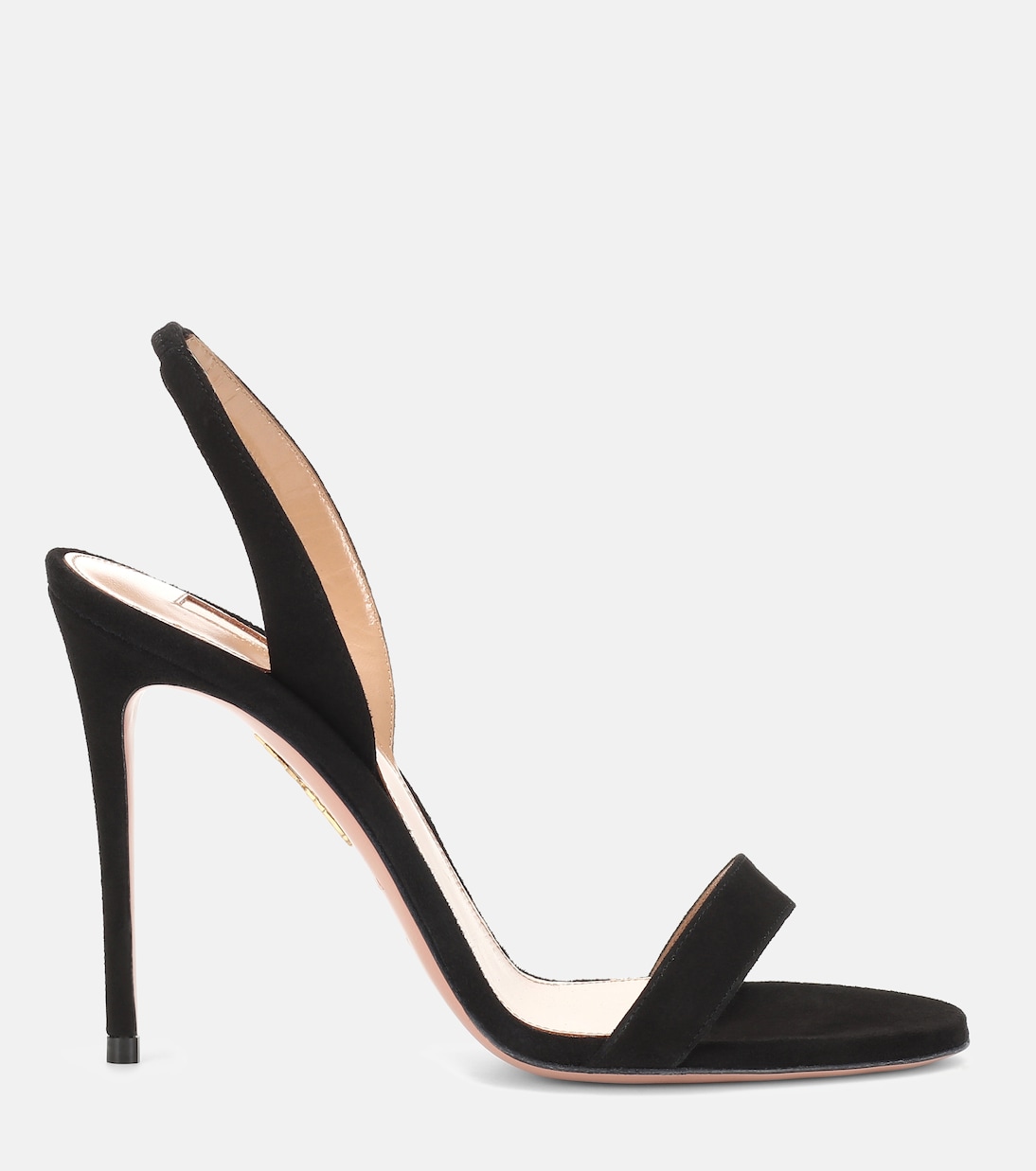 So Nude 105 suede sandals | Aquazzura