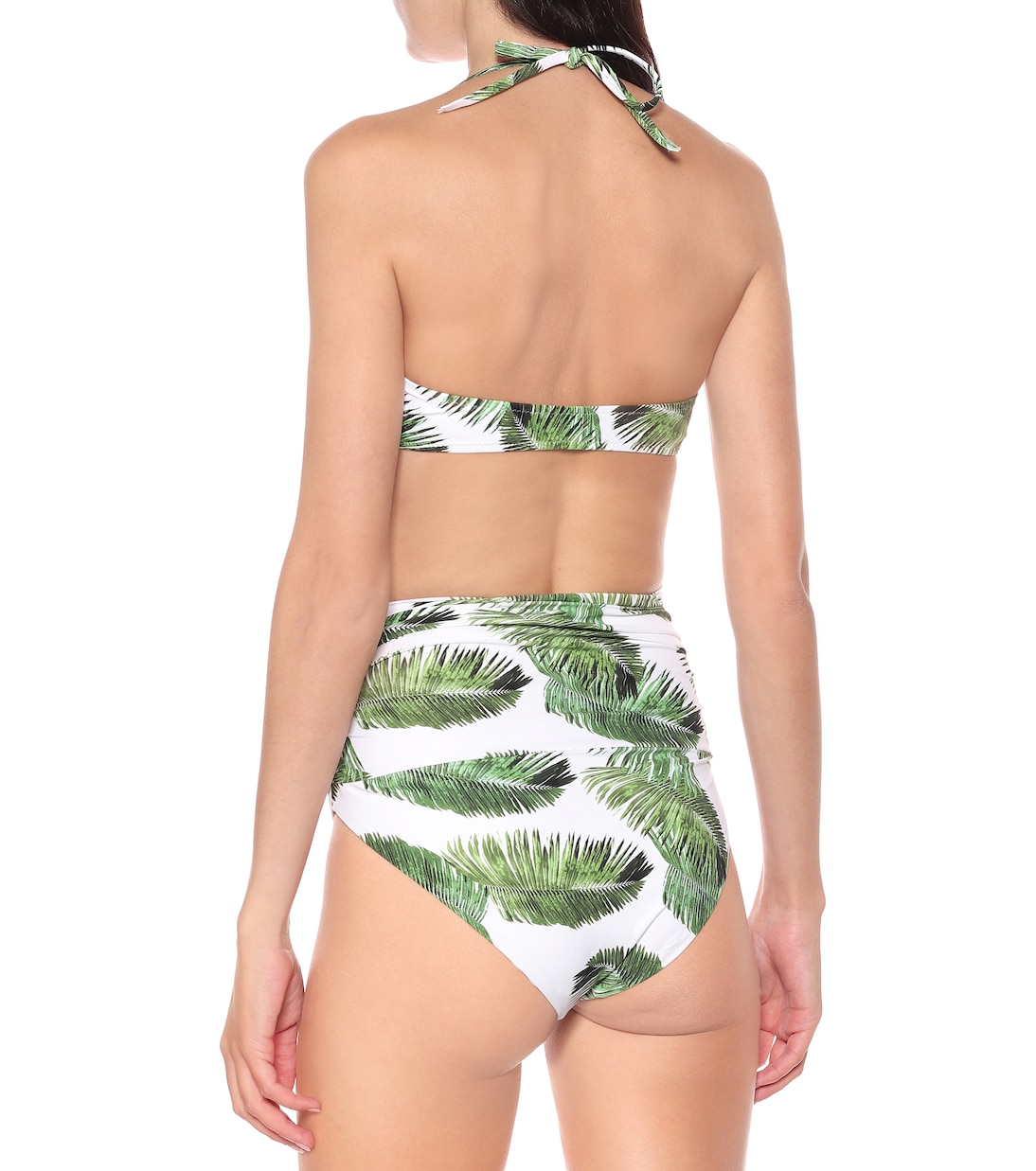 Culotte de bikini Caribe imprimée à taille haute | Melissa Odabash