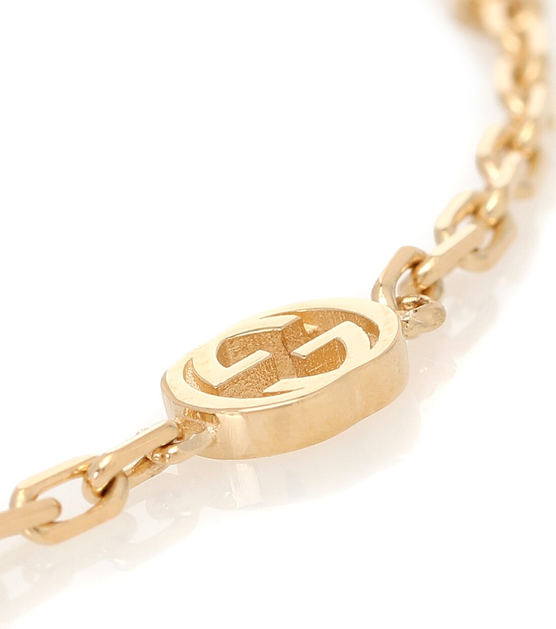 Pulsera Interlocking G de oro de 18 ct | Gucci