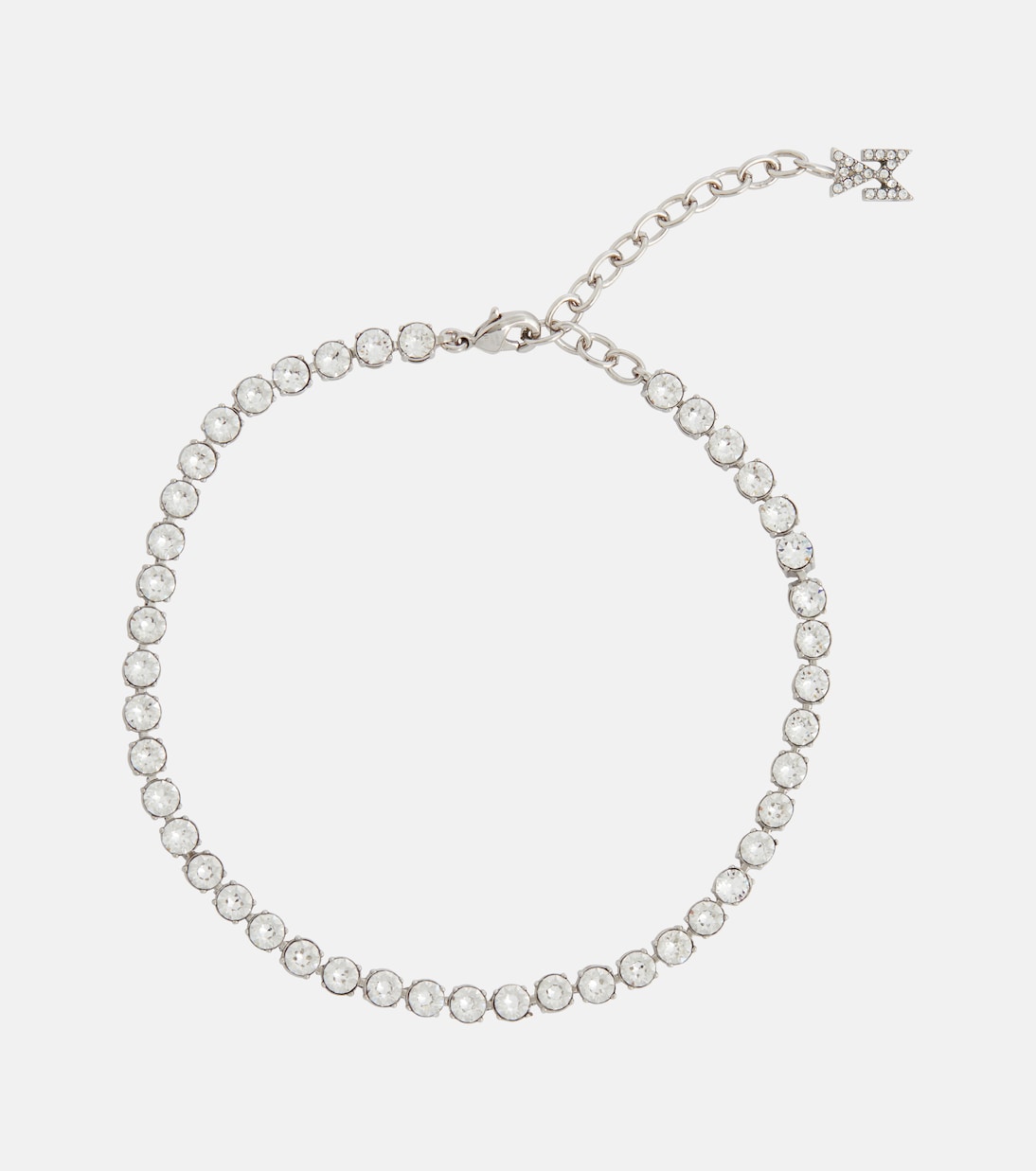 Fußkettchen mit Kristallen | Amina Muaddi