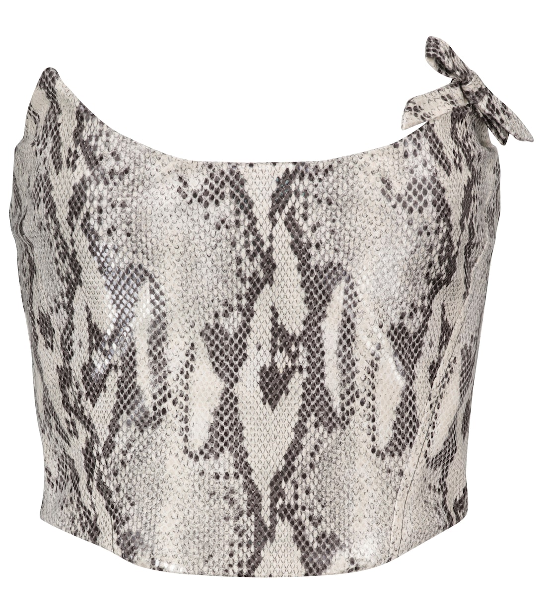 Bedrucktes Bustier | Alessandra Rich