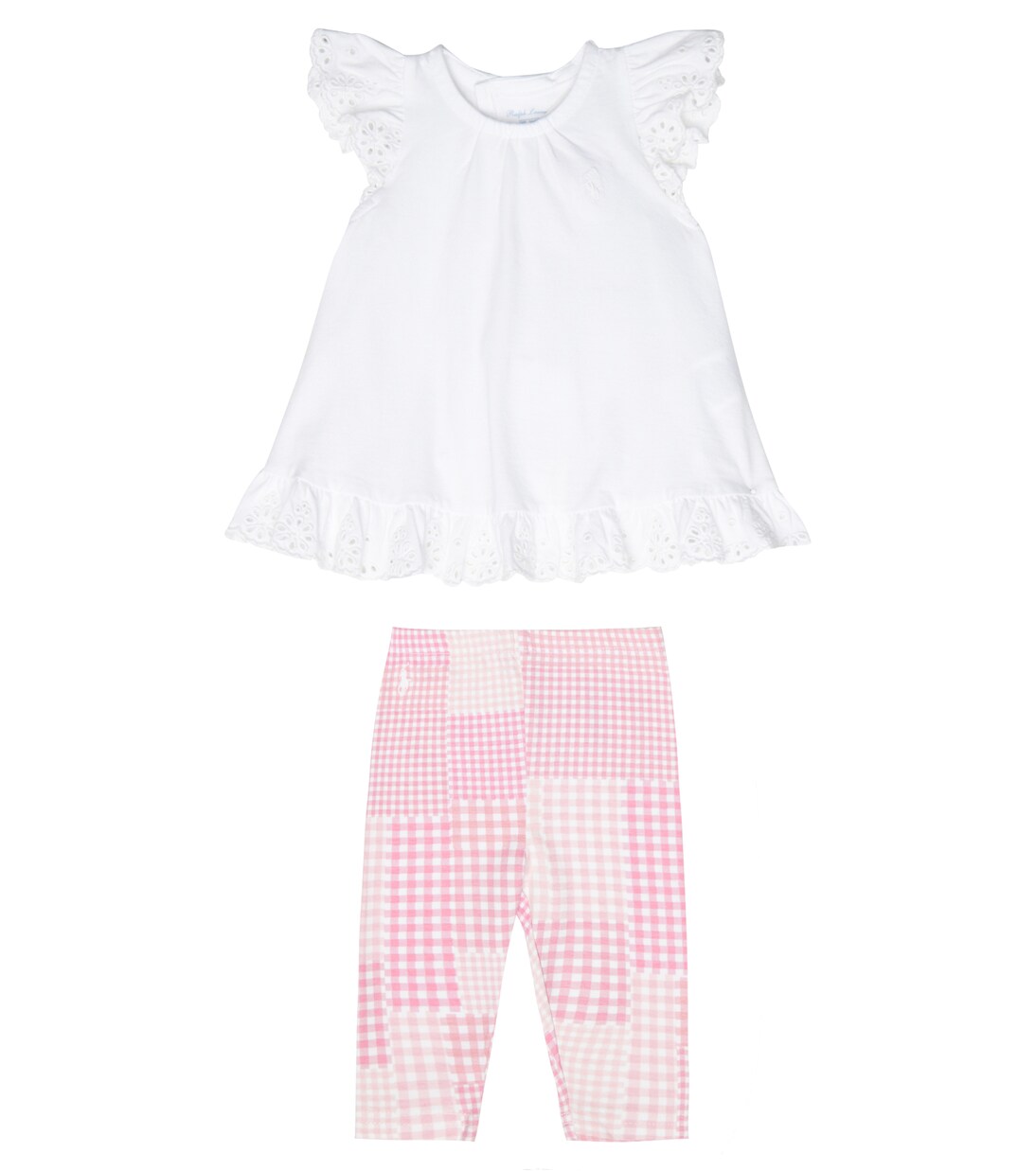 Baby cotton top and leggings set | Polo Ralph Lauren Kids