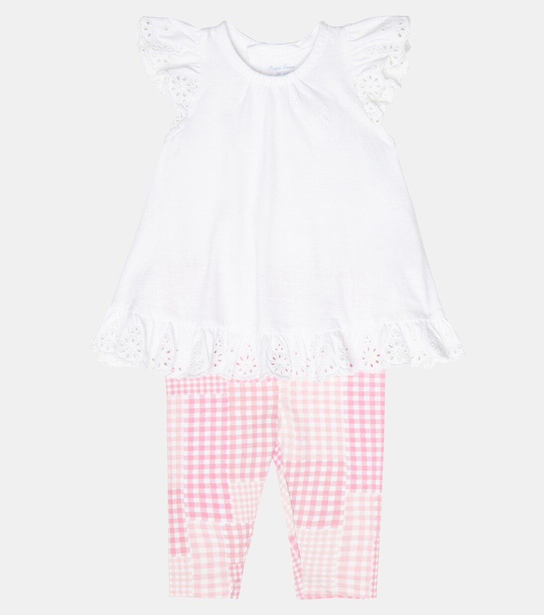 Baby cotton top and leggings set | Polo Ralph Lauren Kids