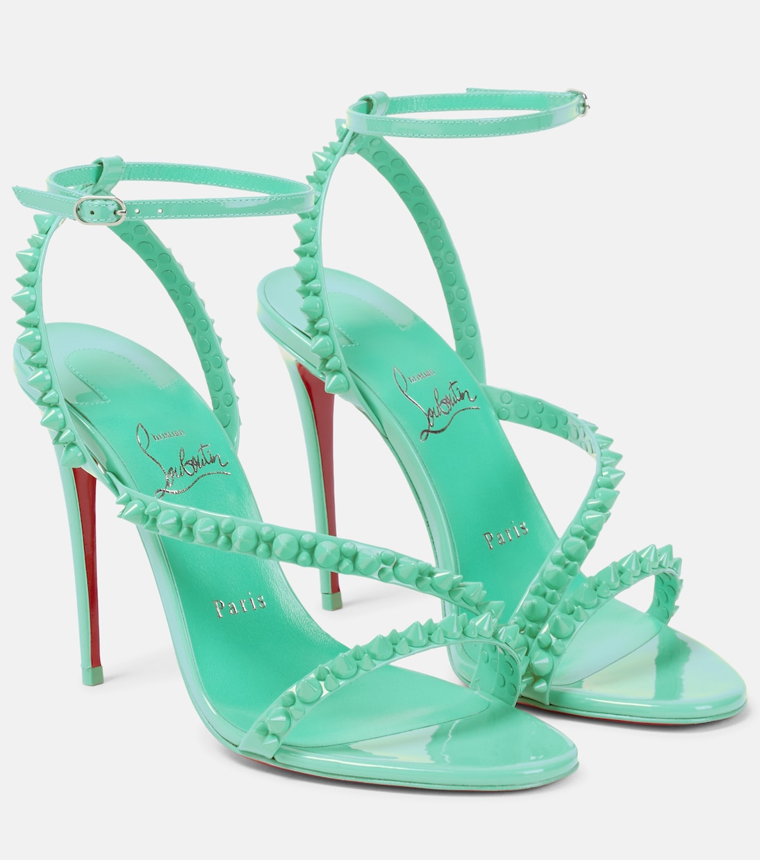 Mafaldina Spikes 100 leather sandals | Christian Louboutin