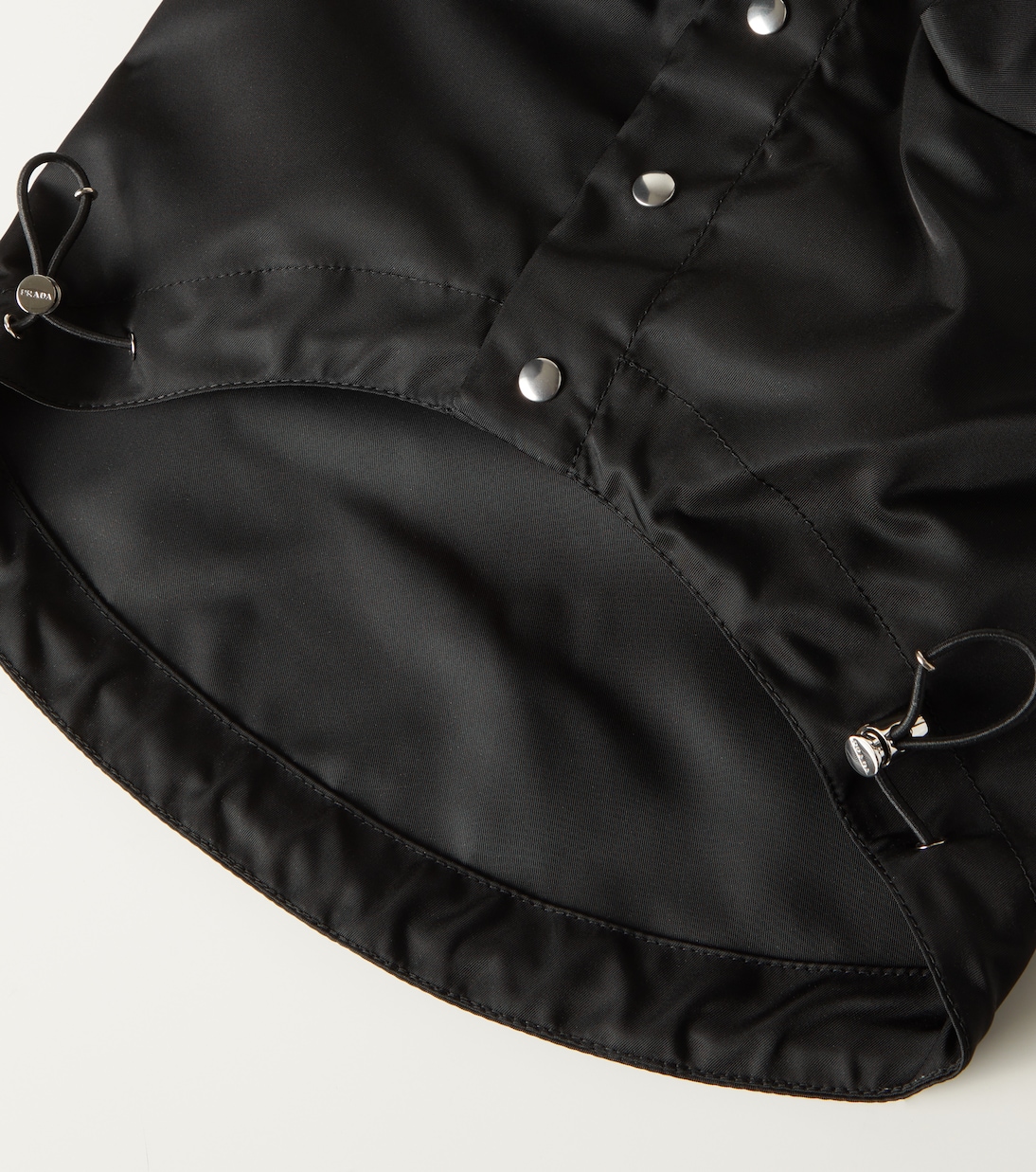 Manteau pour chien en nylon à capuche | Prada