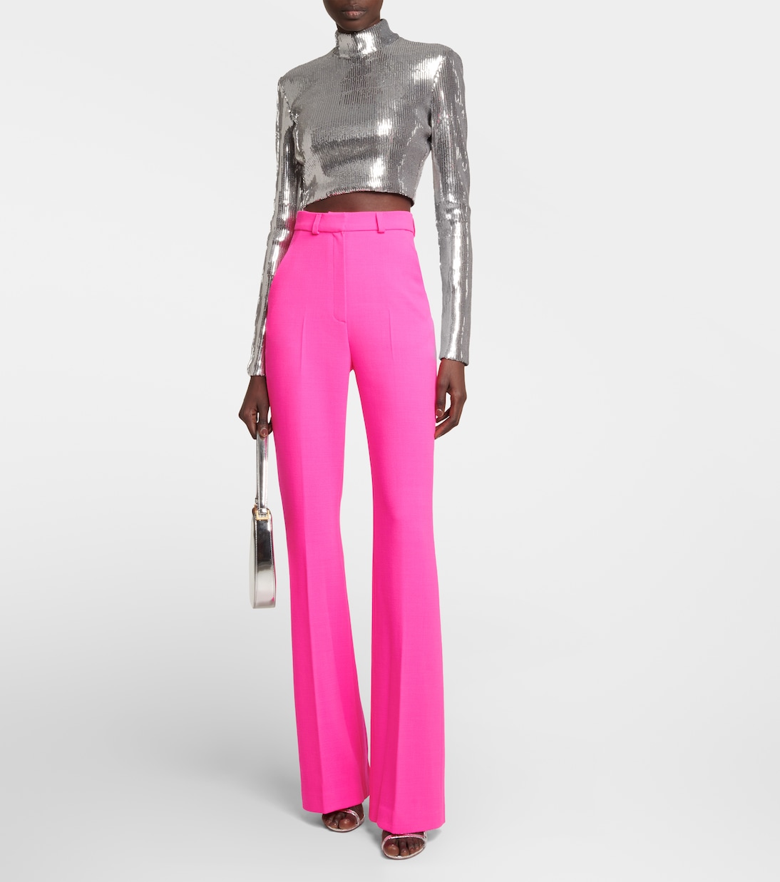 Schlaghose aus einem Wollgemisch | David Koma