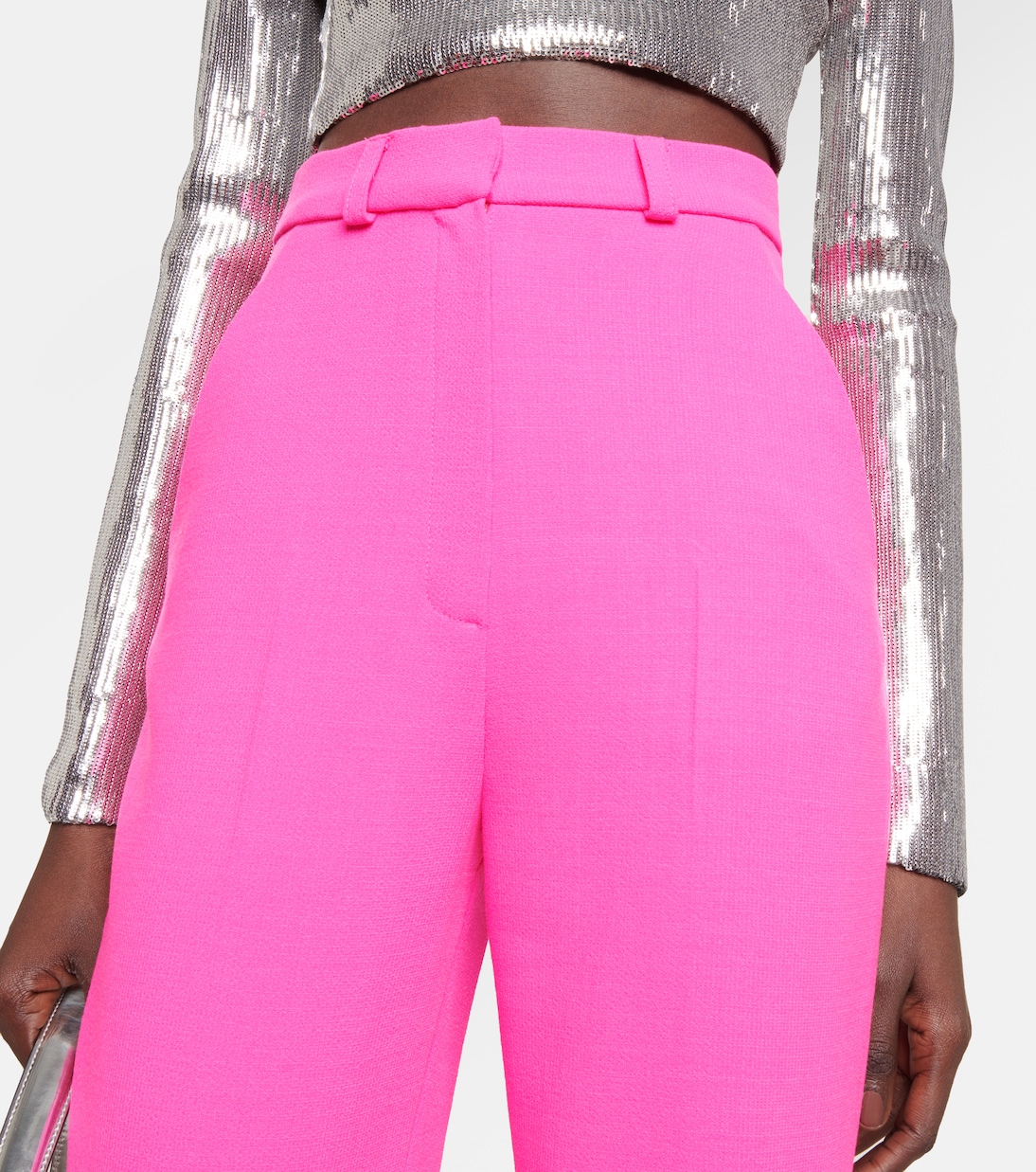 Schlaghose aus einem Wollgemisch | David Koma