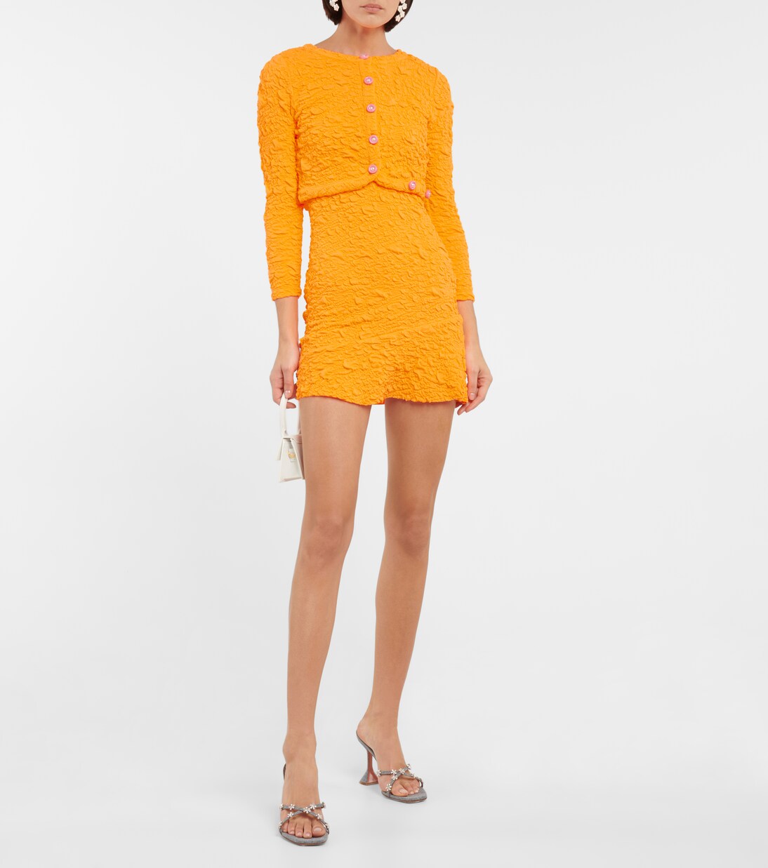 Cropped-Cardigan Senina aus Jersey | LoveShackFancy