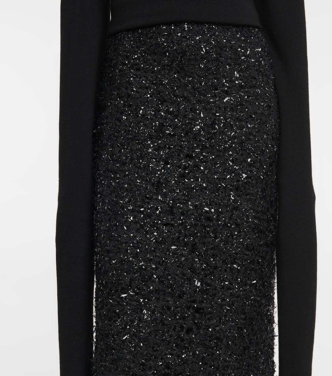 Maxirock aus Bouclé | The Row