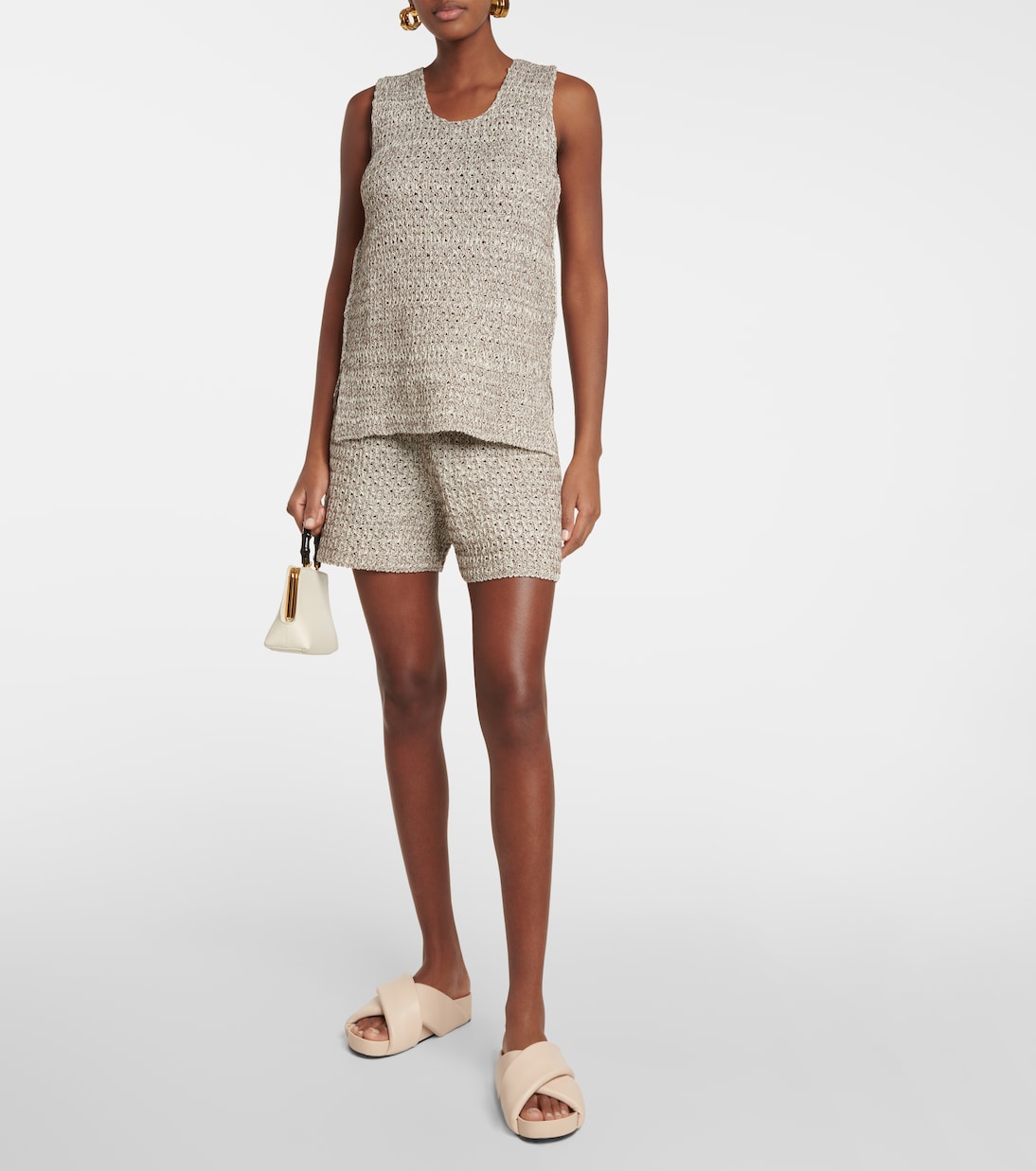 Top aus einem Baumwollgemisch | Jil Sander