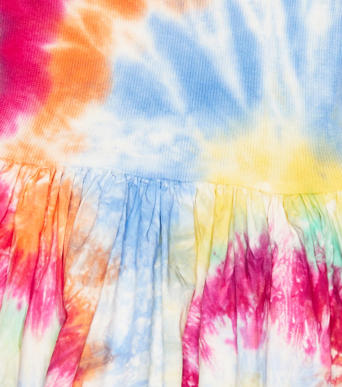 Cloudia ruffle-detail cotton dress | Molo