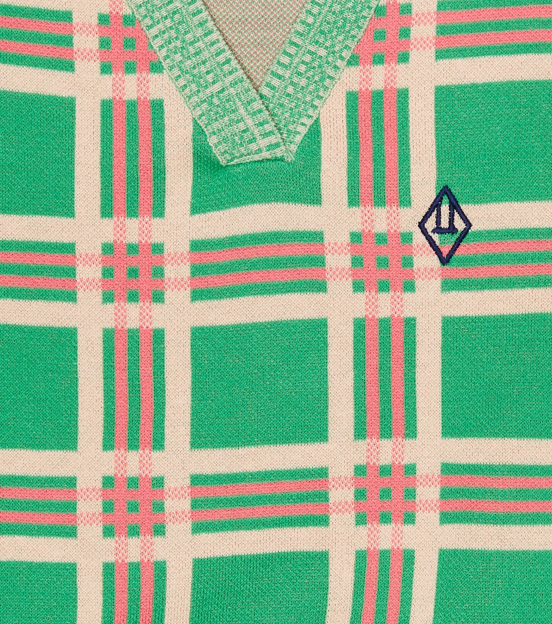 Pull sans manches en jacquard de coton | The Animals Observatory