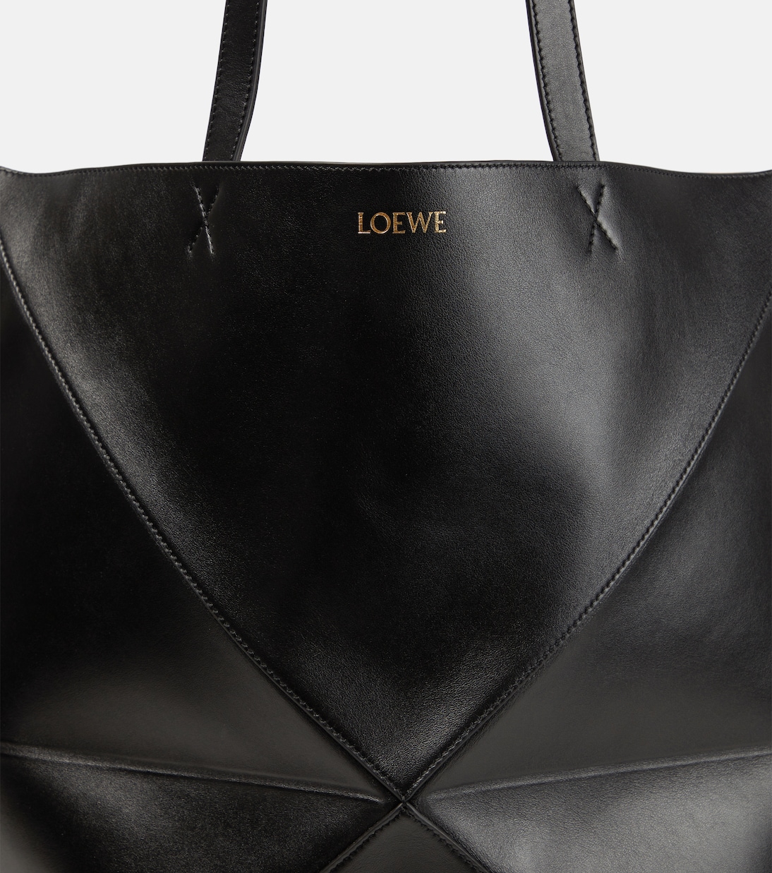 Tote Bag Puzzle Fold XL aus Leder | Loewe