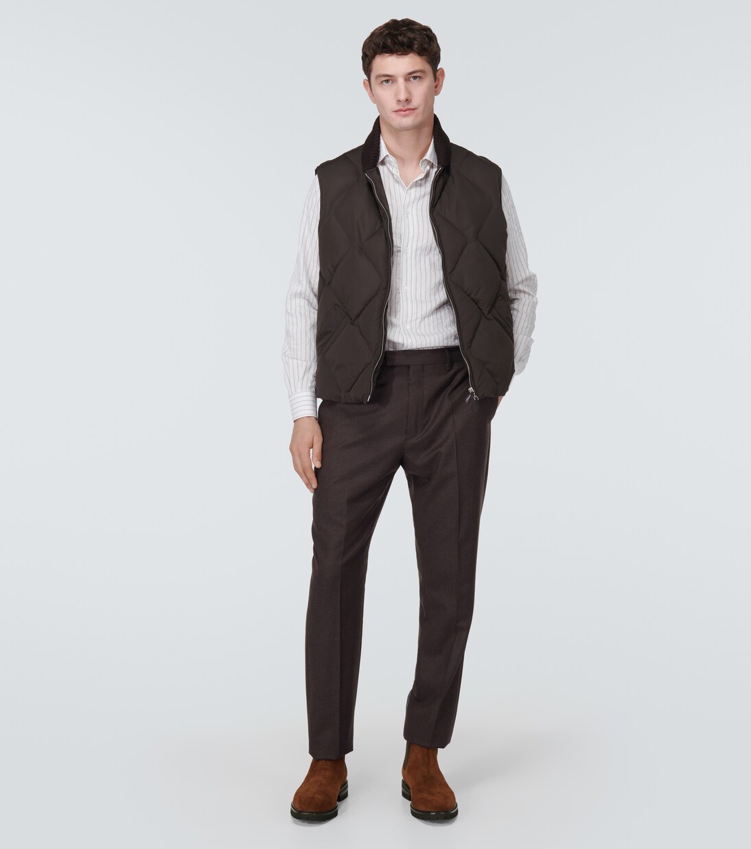 Brompton suede Chelsea boots | Manolo Blahnik