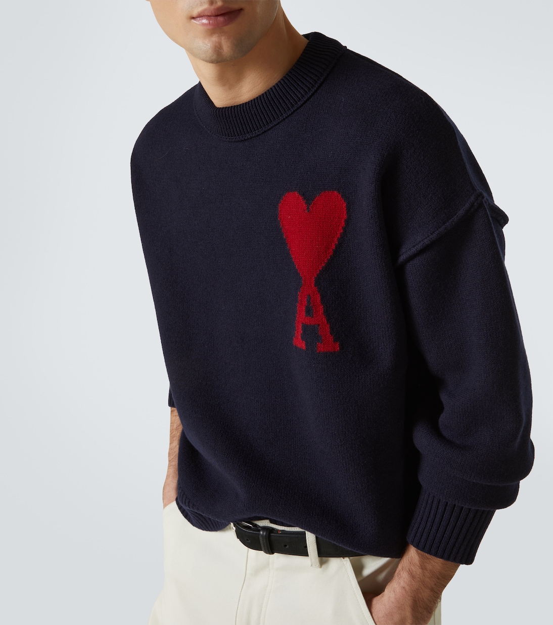 Ami De Cœur wool sweater | Ami Paris