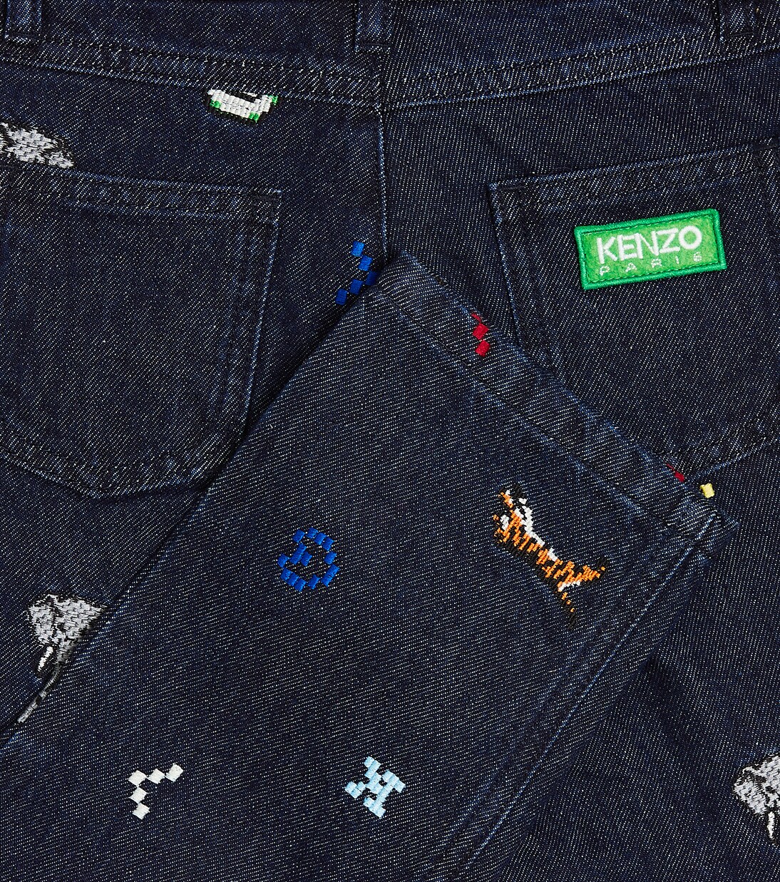 Embroidered jeans | Kenzo Kids