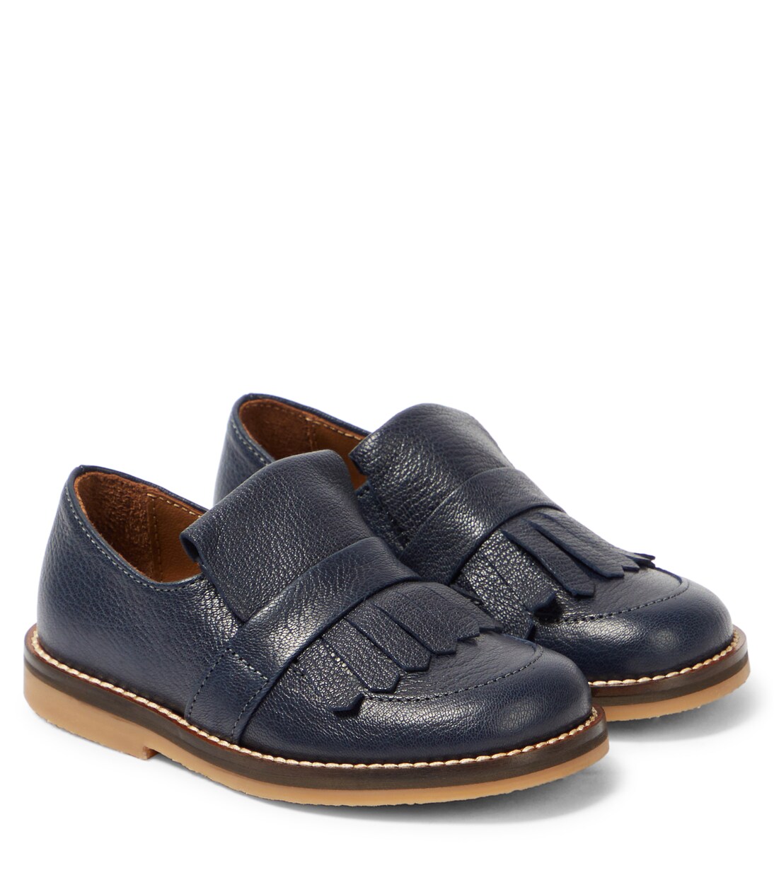 Fringe leather loafers | PèPè