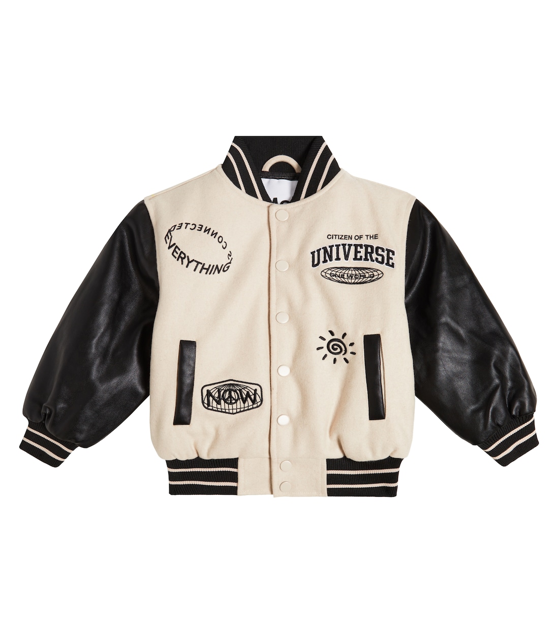 Hani wool-blend varsity jacket | Molo
