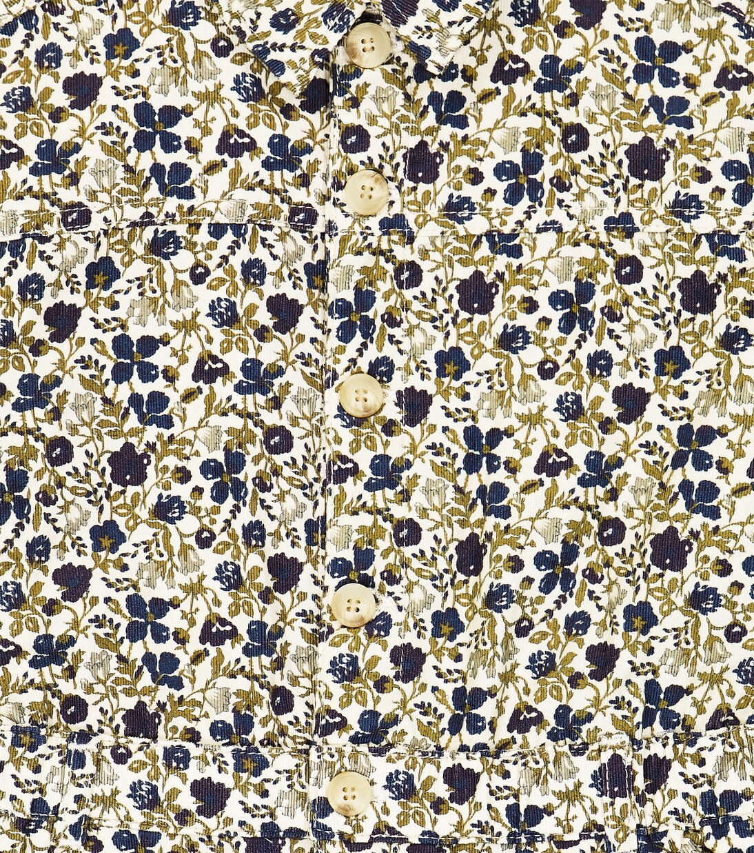 Bertie floral corduroy jumpsuit | Bonpoint