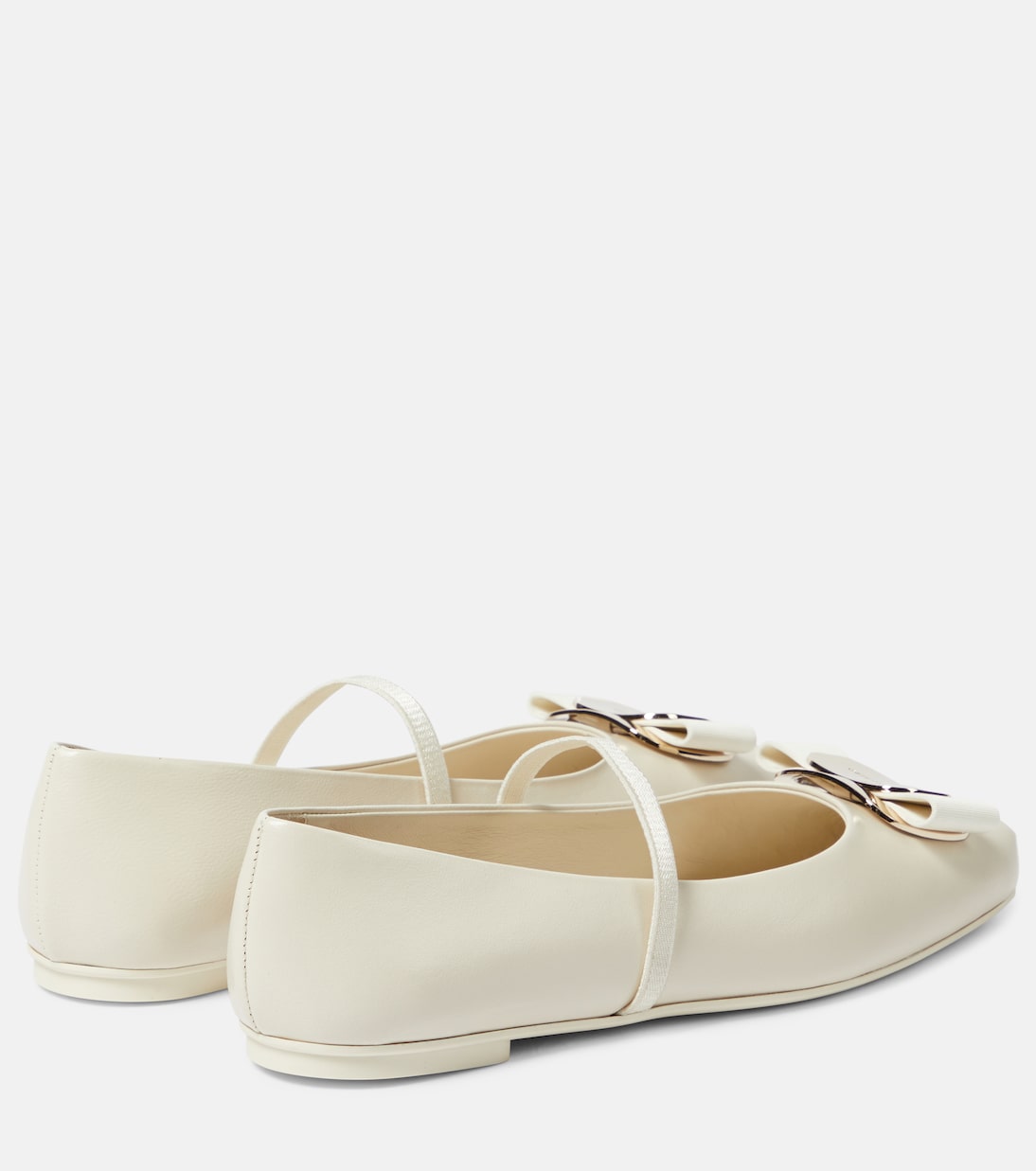Zina leather ballet flats | Ferragamo