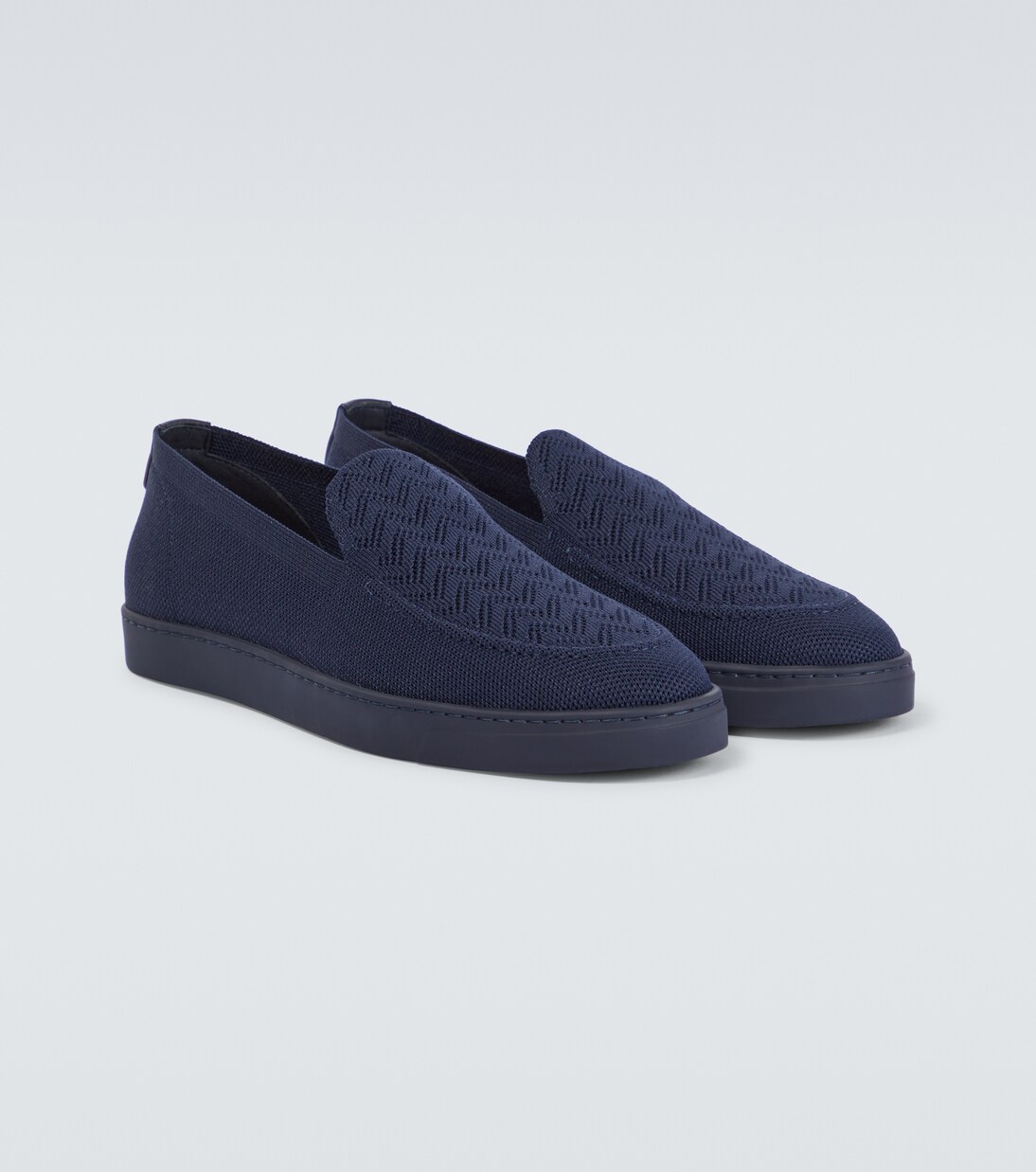 Slip-Ons aus Strick | Giorgio Armani