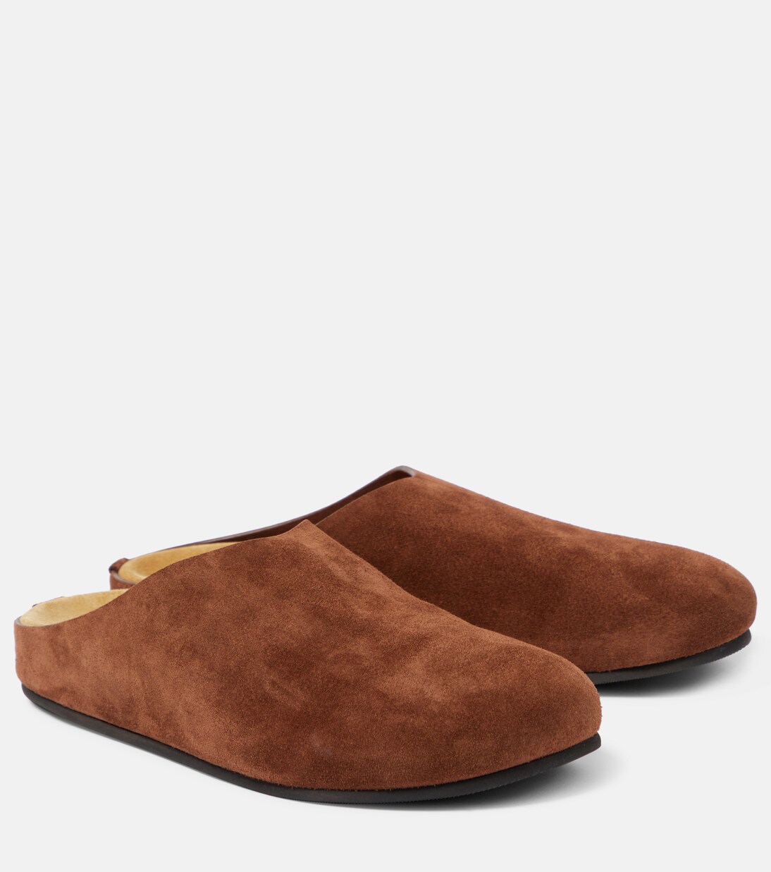 Hugo suede mules | The Row