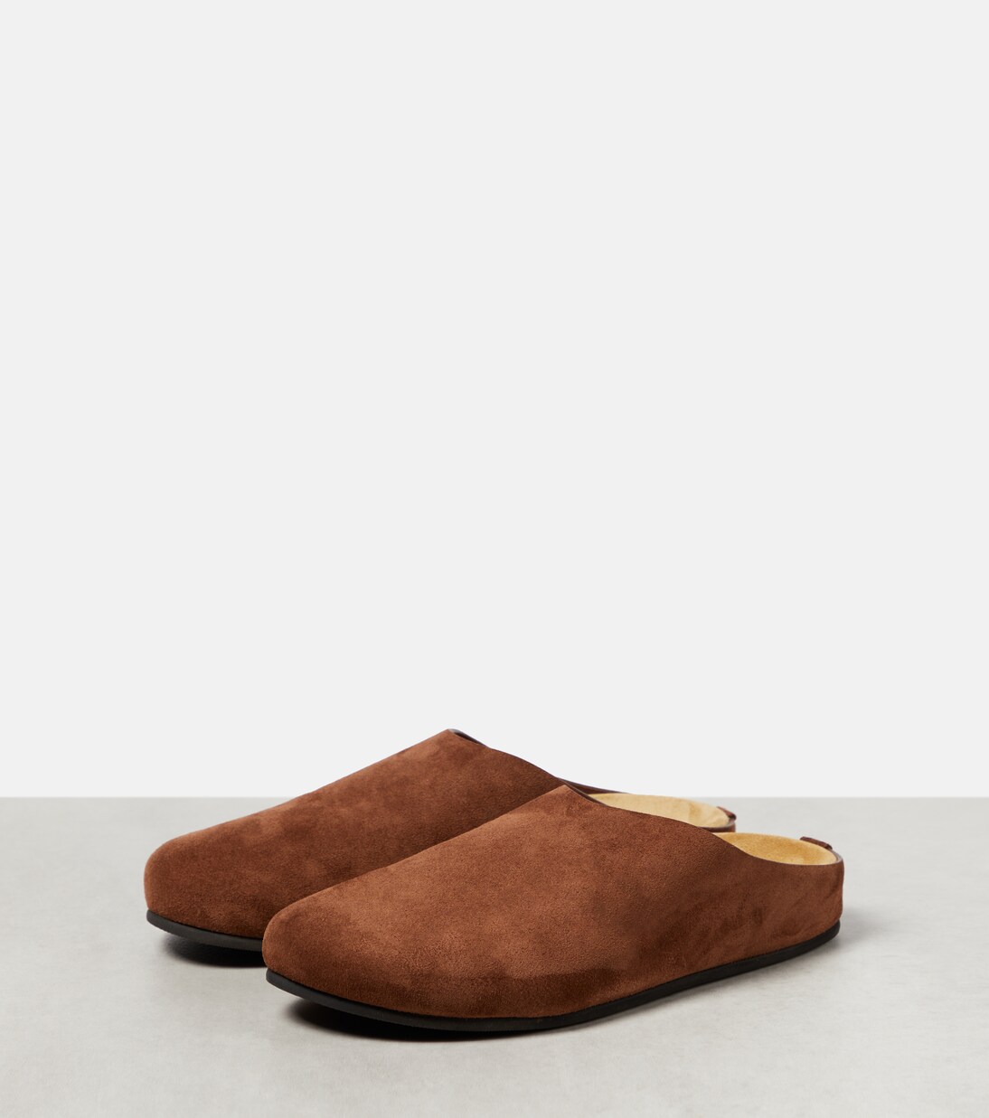 Hugo suede mules | The Row