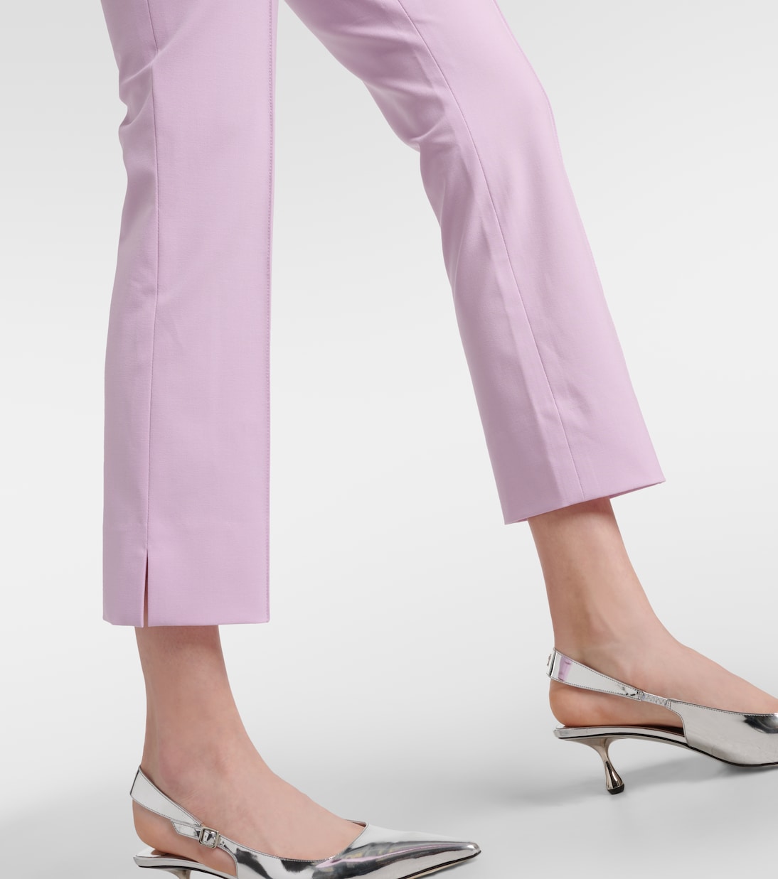 Pantaloni slim cropped Kean a vita alta | Veronica Beard