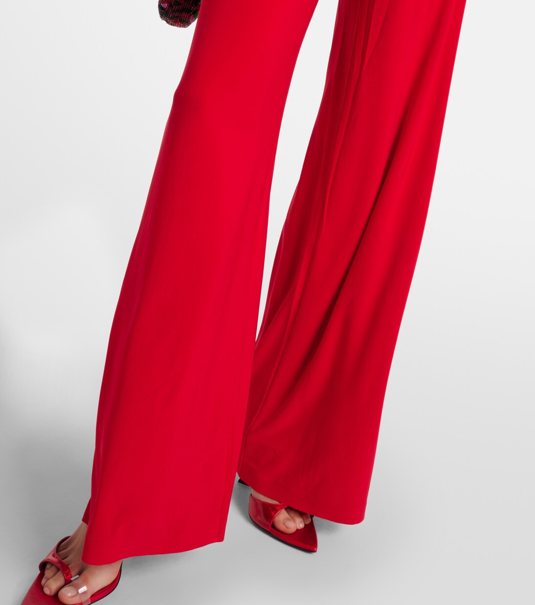 Draped wide-leg jumpsuit | Norma Kamali