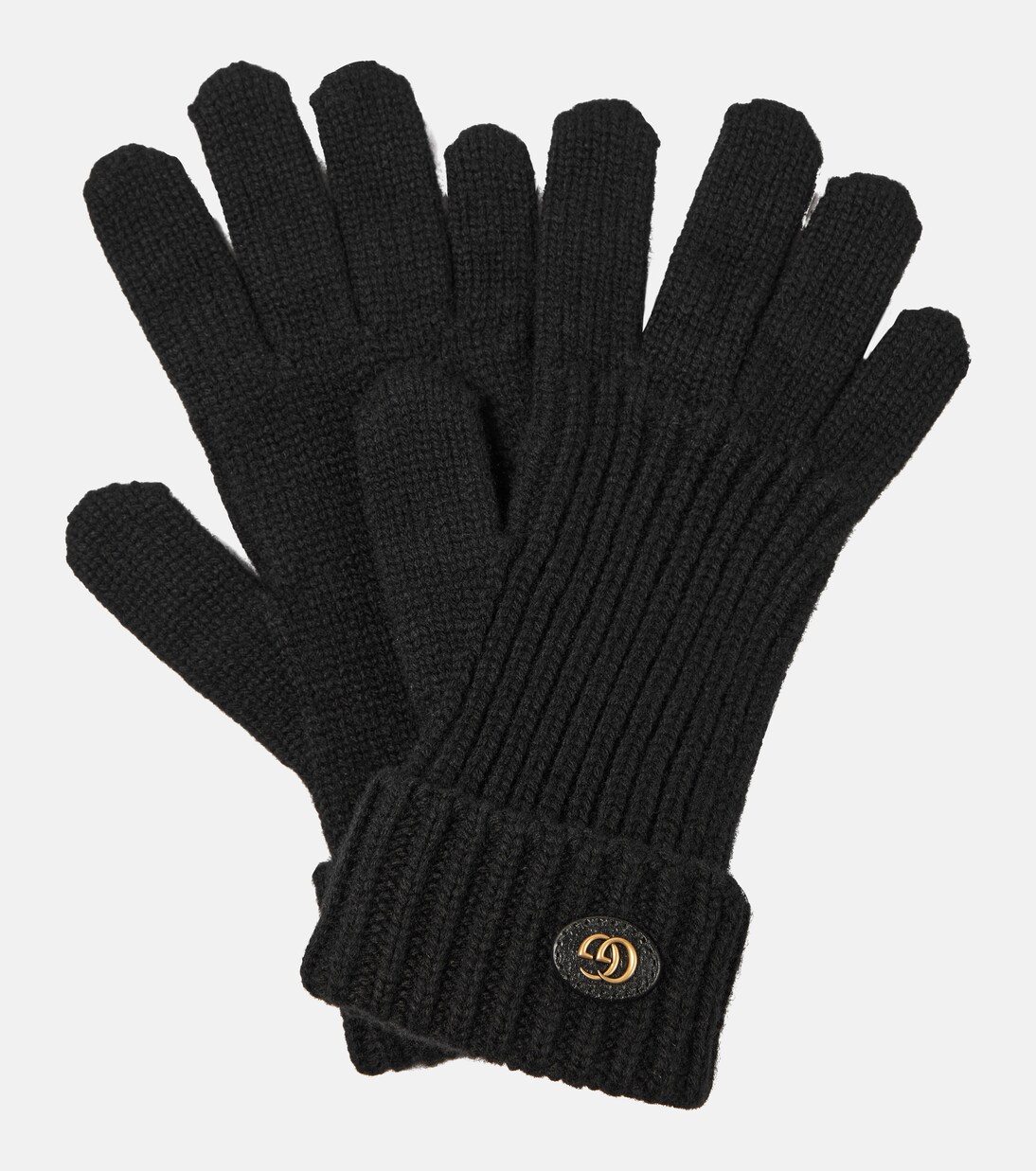 Double G wool and cashmere gloves | Gucci